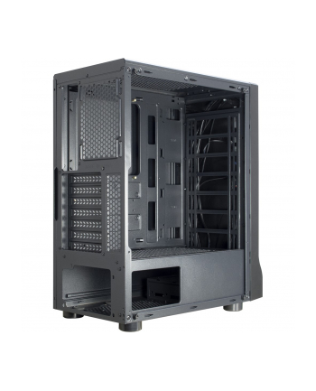 Inter-Tech A-3411 Creek, tower case (black, Tempered Glass)