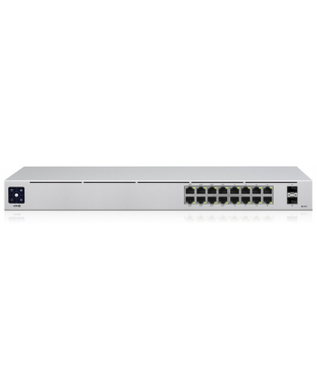 Ubiquiti USW-16-POE, Switch (grey, 42W PoE budget)