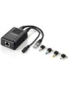 level one LevelOne POS-1002 PoE Splitter 2x RJ45, power supply (black, retail) - nr 46