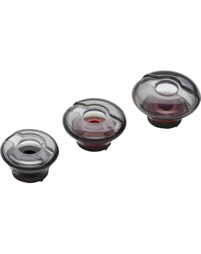 Plantronics Voyager 5200 replacement ear tips, essay (black / transparent, Large) główny