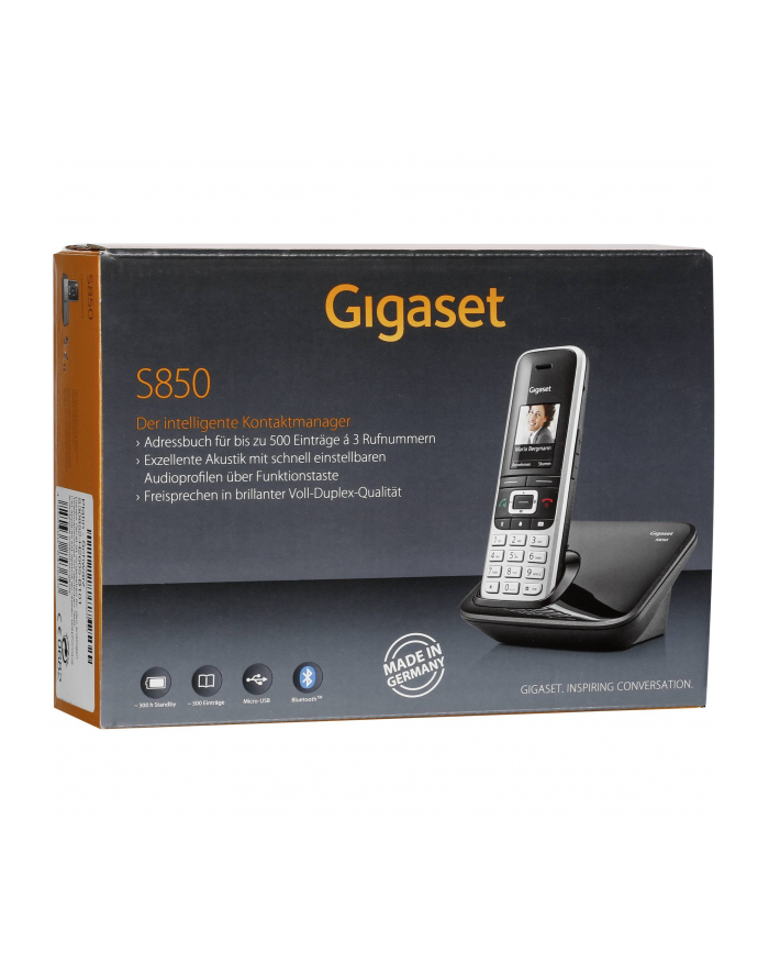 Gigaset S850 phone grey S30852-H2605-B101 główny