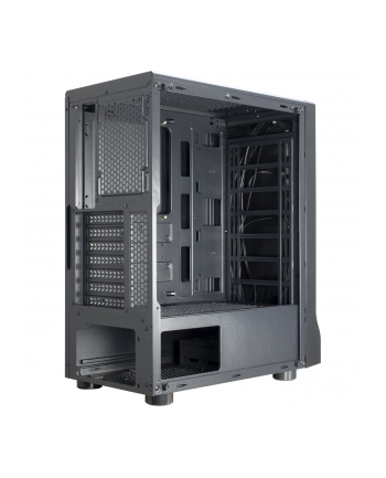 Inter-Tech A-3411 Creek, tower case (black, Tempered Glass)