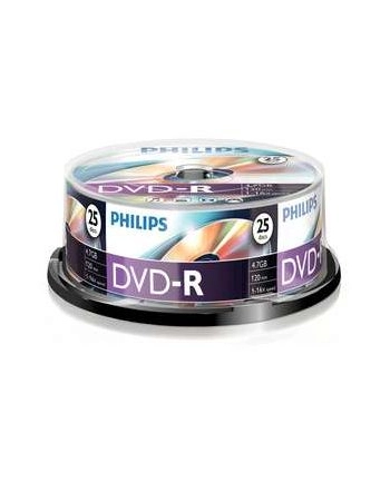 Philips DVD-R 16x 4.7 GB DVD-blanks (16-fold, 25 pieces) nr 1