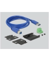 DeLOCK external industrial hub 4 x USB 3.0 Type-A, USB hub (black) - nr 10