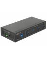 DeLOCK external industrial hub 4 x USB 3.0 Type-A, USB hub (black) - nr 9