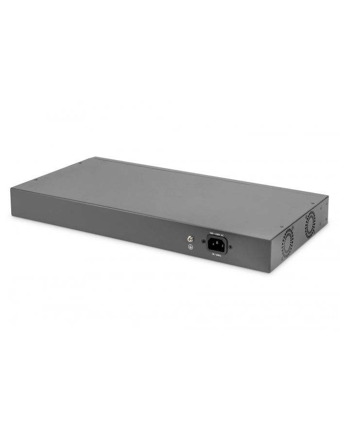 Digitus 24-Port Fast Ethernet PoE Switch (black) główny