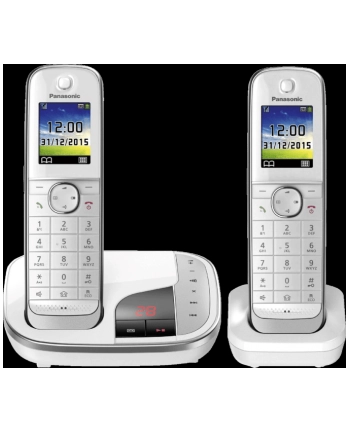 Panasonic KX-TGJ322GW AB +1 MBT, analog telephone (White) nr 1