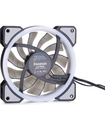 Alphacool Eiszyklon Aurora LUX Digital RGB - 3 Kit 120x120x25mm, case fan (3-pack, including digital RGB LED controller.) nr 1
