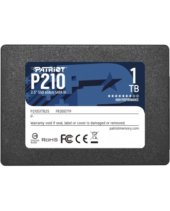 patriot memory PATRIOT P210 SSD 1TB SATA 3 Internal Solid State Drive 2.5inch nr 1