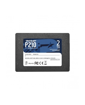 patriot memory PATRIOT P210 SSD 2TB SATA 3 Internal Solid State Drive 2.5inch nr 2
