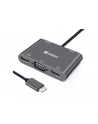 SANDBERG USB-C Dock 2xHDMI+1xVGA+USB+PD - nr 5