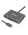 SANDBERG USB-C Dock 2xHDMI+1xVGA+USB+PD - nr 7