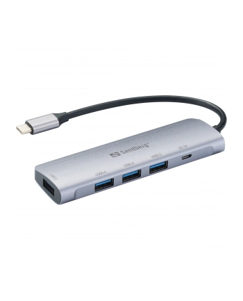SANDBERG USB-C to 4 x USB 3.0 Hub SAVER nr 2