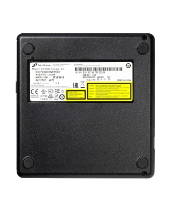hitachi-lg HLDS GP60NB60 DVD-Writer ultra slim external USB 2.0 black nr 1