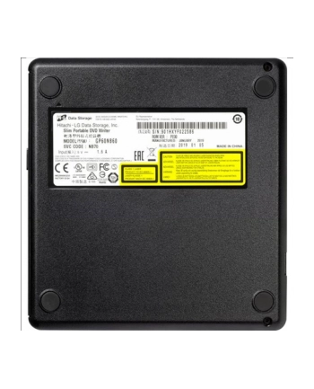 hitachi-lg HLDS GP60NB60 DVD-Writer ultra slim external USB 2.0 black nr 2