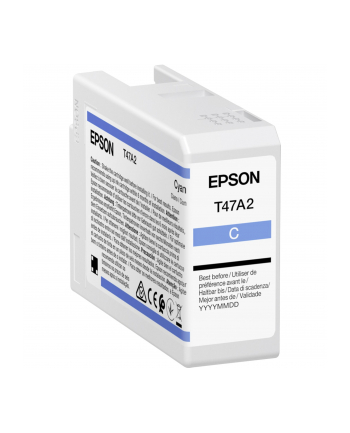 EPSON Singlepack Cyan T47A2 UltraChrome Pro 10 ink 50ml