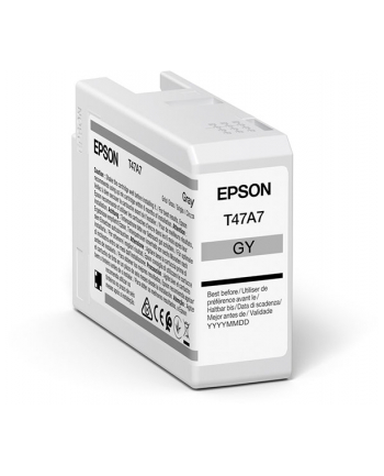 EPSON Singlepack Gray T47A7 UltraChrome Pro 10 ink 50ml