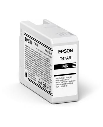 EPSON Singlepack Matte Black T47A8 UltraChrome Pro 10 ink 50ml