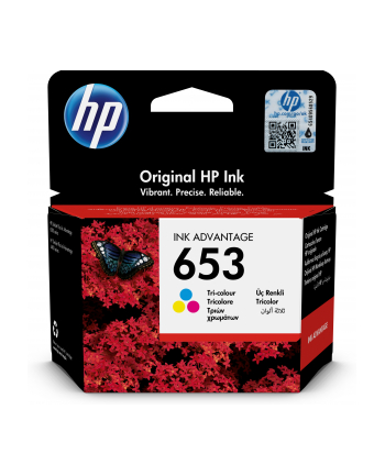 hp inc. HP 653 Tri-color Original Ink Advantage Cartridge