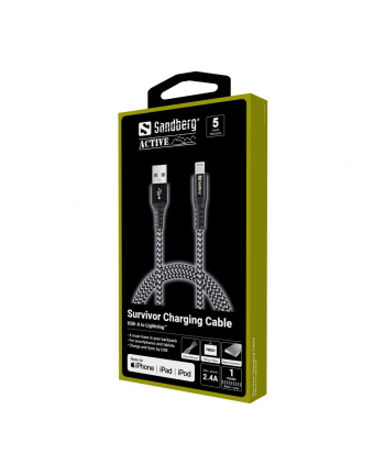 SANDBERG Survivor Lightning Cable 1M