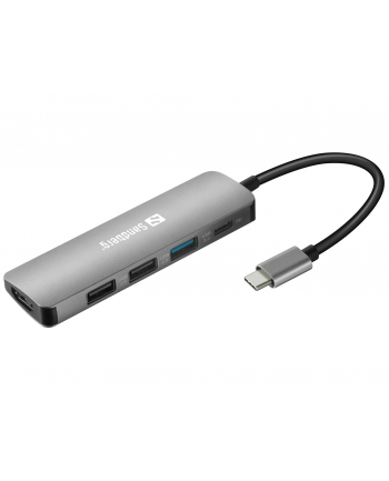 SANDBERG USB-C Dock HDMI+3xUSB+PD 100W