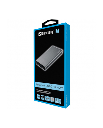 SANDBERG Powerbank USB-C PD 100W 20000