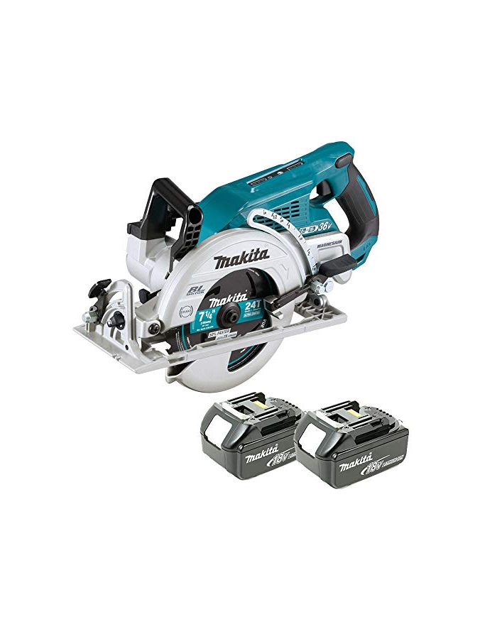 Makita cordless circular saw DRS780Z 2x18V główny