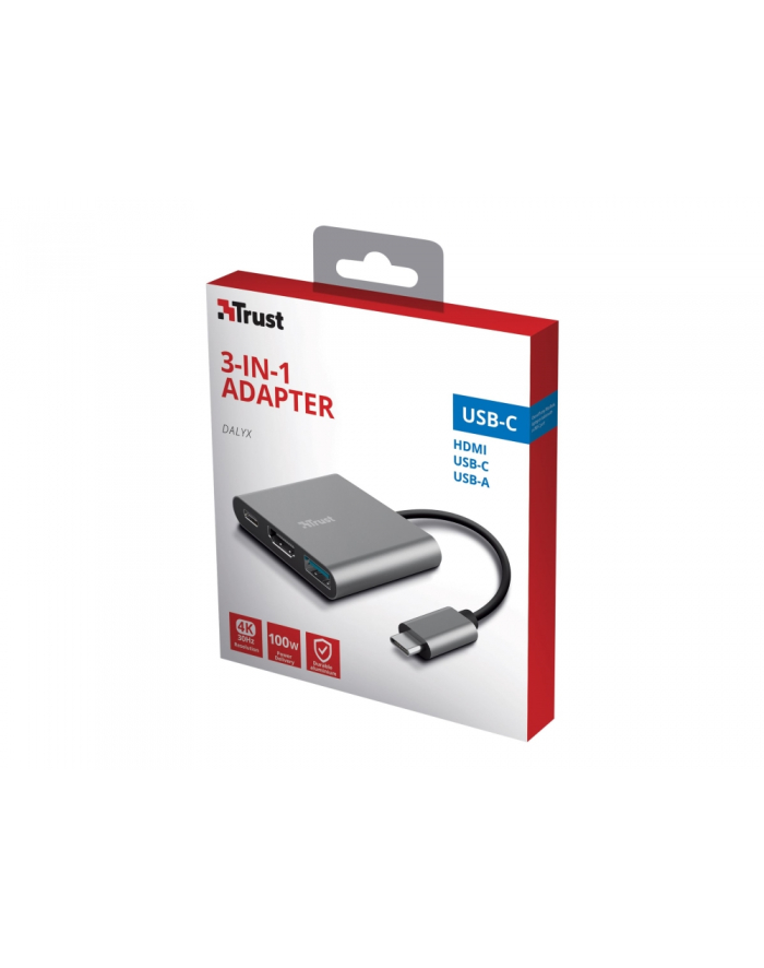 TRUST DALYX 3-IN-1 USB-C ADAPTER główny