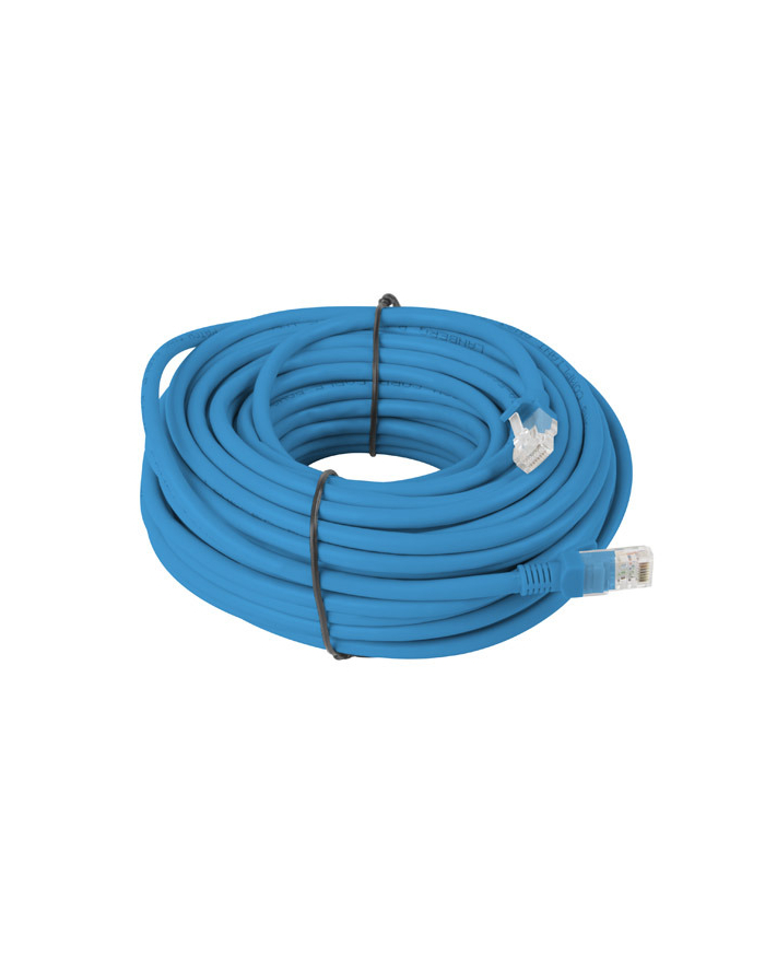 LANBERG patchcord cat.6 30m FTP blue główny