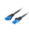 LANBERG patchcord cat.6A FTP LSZH CCA 3m black - nr 10