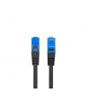 LANBERG patchcord cat.6A FTP LSZH CCA 3m black - nr 1