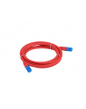 LANBERG patchcord cat.6A FTP LSZH CCA 5m red - nr 2