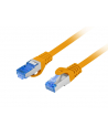 LANBERG patchcord cat.6A FTP LSZH CCA 10m orange - nr 8