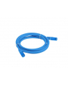 LANBERG patchcord cat.6A FTP LSZH CCA 15m blue - nr 2