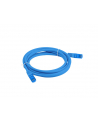 LANBERG patchcord cat.6A FTP LSZH CCA 15m blue - nr 5