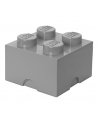 Room Copenhagen LEGO Storage Brick 4 szary - RC40031740 - nr 1