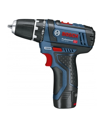bosch powertools Bosch cordless drill screwdriver GSR 12V-15 Professional (blue / black, 2x Li-ion battery 2.0Ah) nr 1