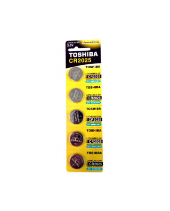 inni Bateria TOSHIBA CR2025 3V p5/blister cena za 1szt