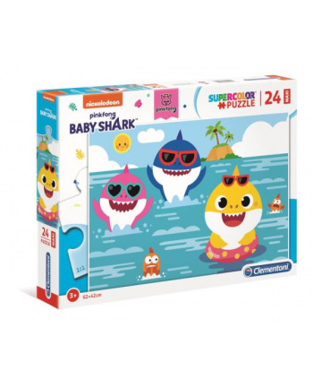 Clementoni Puzzle 24el Maxi Baby Shark 28519