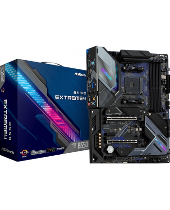 asrock Płyta główna B550 Extreme4 AM4 4DDR4 HDMI M.2 ATX