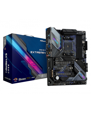 asrock Płyta główna B550 Extreme4 AM4 4DDR4 HDMI M.2 ATX