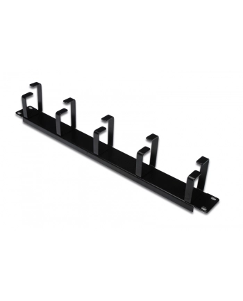 digitus Organizer kablowy poziomy typu RING 19' 1U 40x483x60mm czarny nr 1