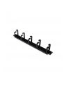 digitus Organizer kablowy poziomy typu RING 19' 1U 40x483x60mm czarny - nr 5