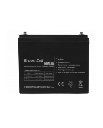 GREEN CELL Battery AGM 12V 75 Ah nr 1