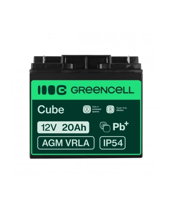 GREEN CELL Battery AGM 12V20AH nr 2
