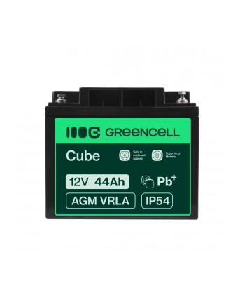 GREEN CELL Battery AGM 12V 44 Ah nr 1