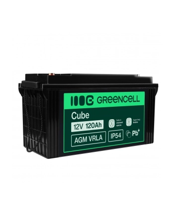GREEN CELL Battery AGM 12V 120Ah nr 2