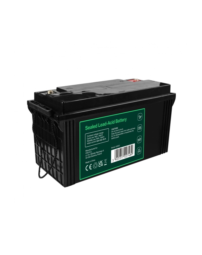 GREEN CELL Battery AGM 12V 120Ah główny