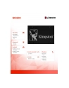 kingston Dyski SSD KC600 SERIES 1024GB SATA3 2.5' 550/500 MB/s - nr 3