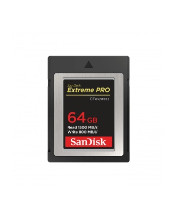 SANDISK Extreme Pro 64GB CFexpress Card SDCFE 1500MB/s R 800MB/s W 4x6 nr 2